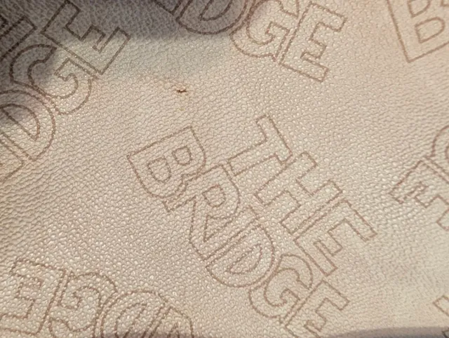 Borsa a spalla The Bridge beige/marrone