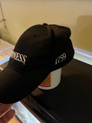 Cappellino Guinness nero