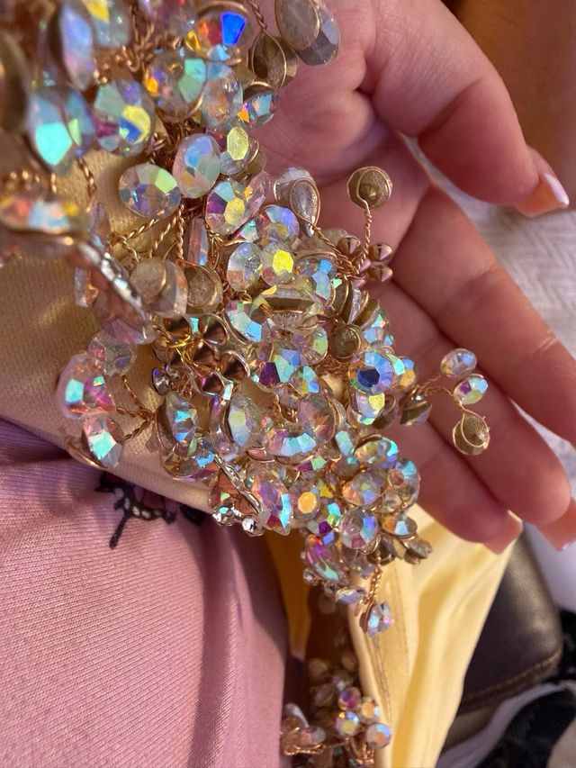 Vestido de fiesta hecho a mano