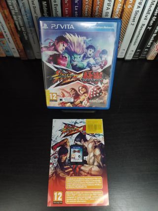 Street Fighter X Tekken PS Vita Pal España