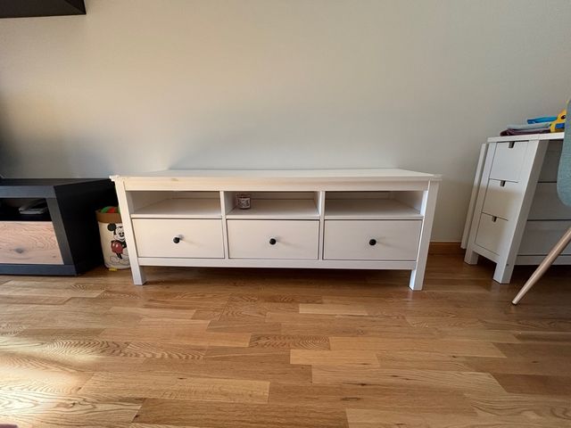 Mueble TV Ikea Madera Blanca