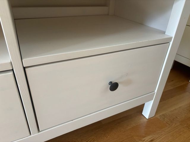 Mueble TV Ikea Madera Blanca