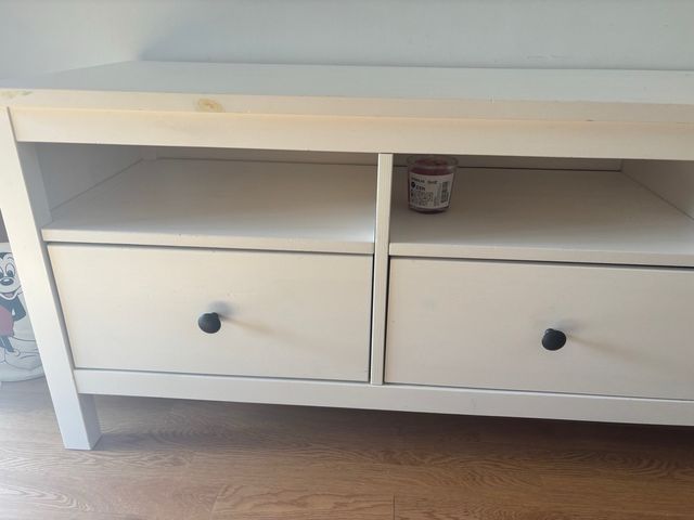 Mueble TV Ikea Madera Blanca