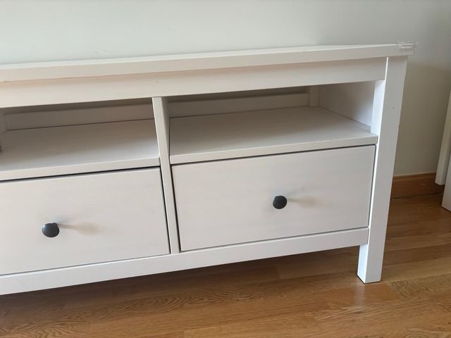 Mueble TV Ikea Madera Blanca