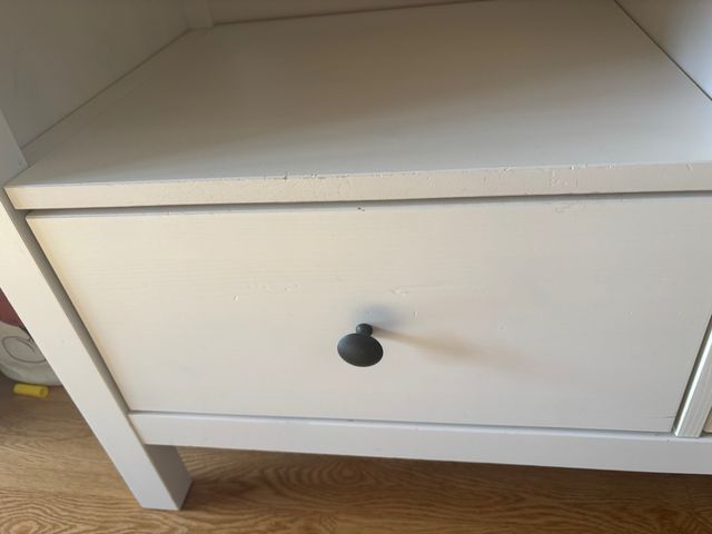 Mueble TV Ikea Madera Blanca