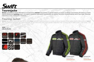 Chaqueta de moto deportiva NTJ 02