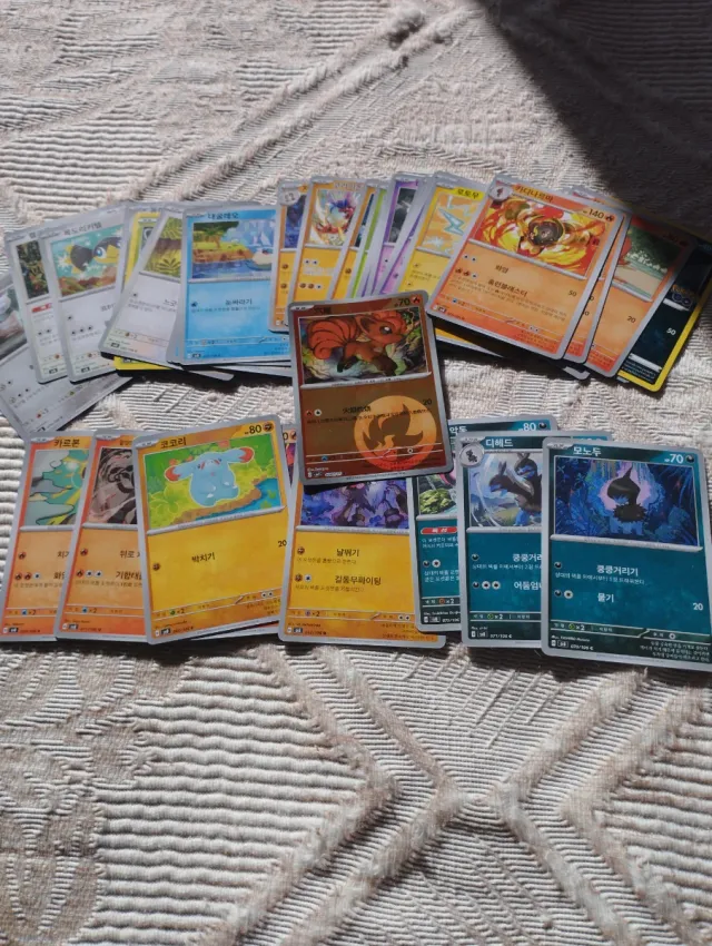 Lote Cartas Pokémon Coreano