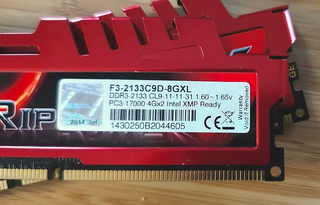 G.Skill DDR3 2x4GB RIPJawsX