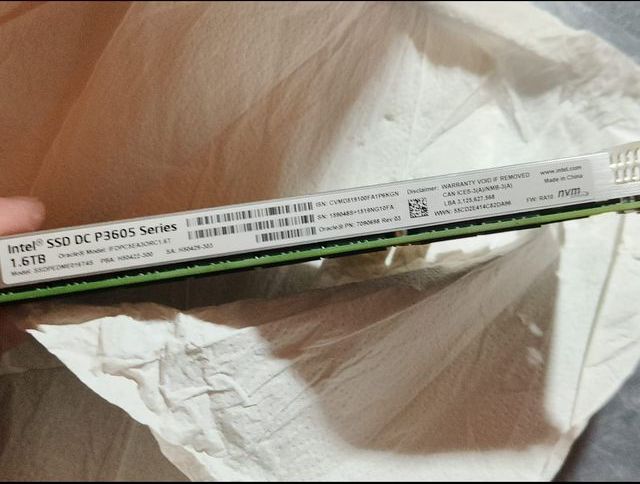 SSD Intel P3605 1.6TB PCIe NVMe