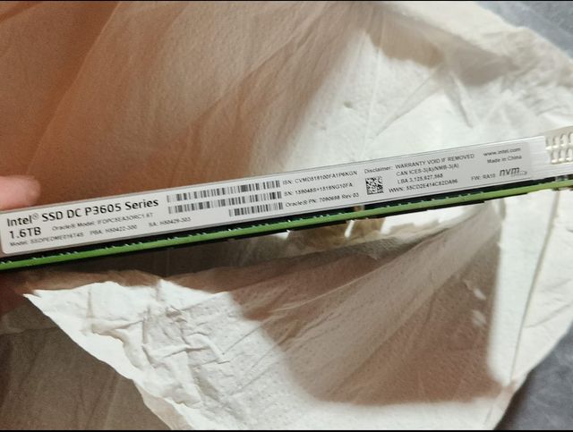 SSD Intel P3605 1.6TB PCIe NVMe
