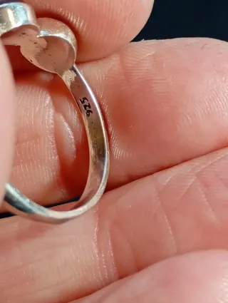 Anillo Plata Ley Amatista Morada