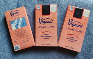 Collant Vignoni neri taglia M