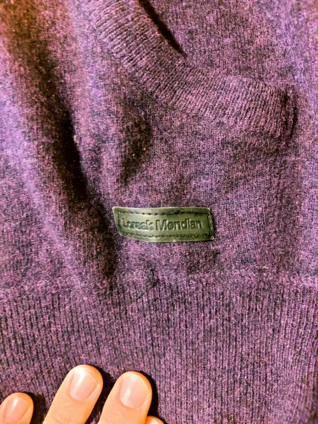 Jersey morado de Loreak Mendian