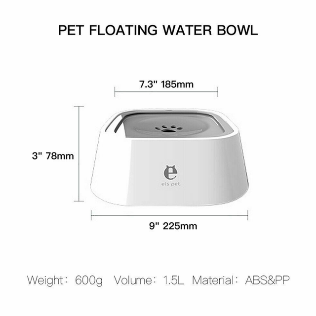 Bebedero antigoteo perro gato ANTIGOTEO