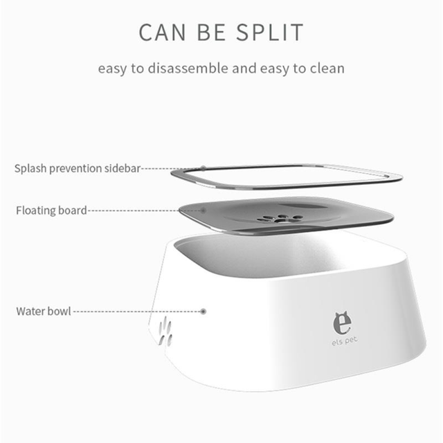 Bebedero antigoteo perro gato ANTIGOTEO