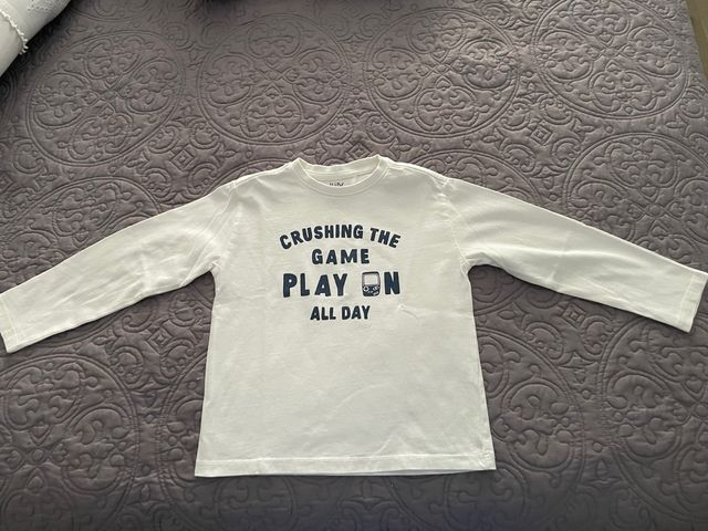 Camiseta Manga Larga Niño 4 Años