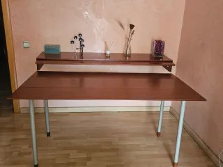 Mesa plegable comedor tipo taquillón