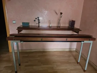 Mesa plegable comedor tipo taquillón