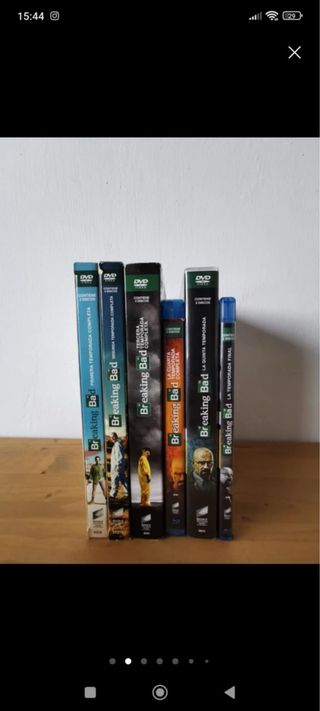 Breaking Bad Serie Completa DVD y Blu-ray