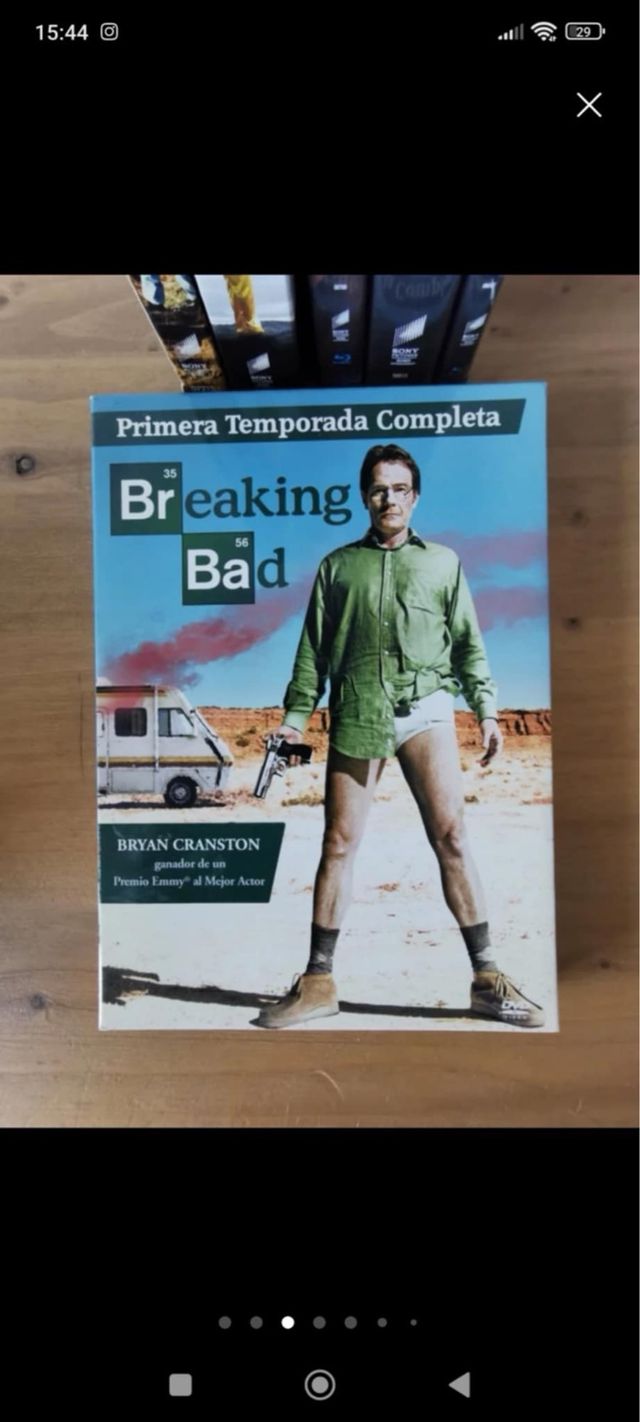 Breaking Bad Serie Completa DVD y Blu-ray
