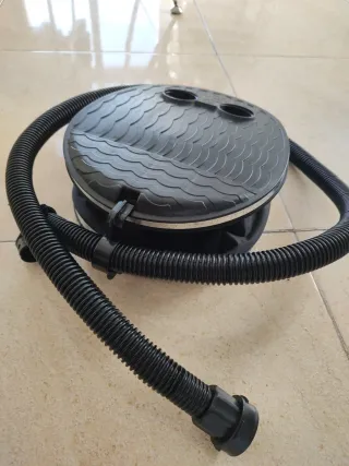 Inflador de pie para colchonetas