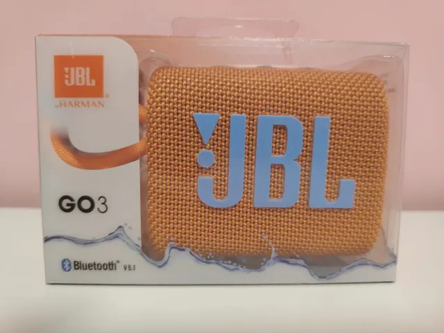 Altavoz JBL GO 3 Bluetooth Naranja