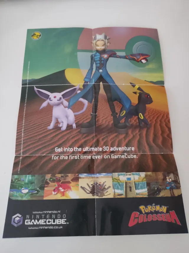 Inserto Nintendo VIP Pokémon Rojo Fuego