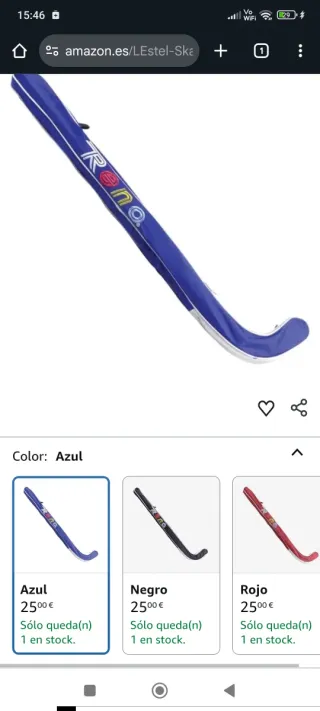 Palos de Hockey Patines con Funda