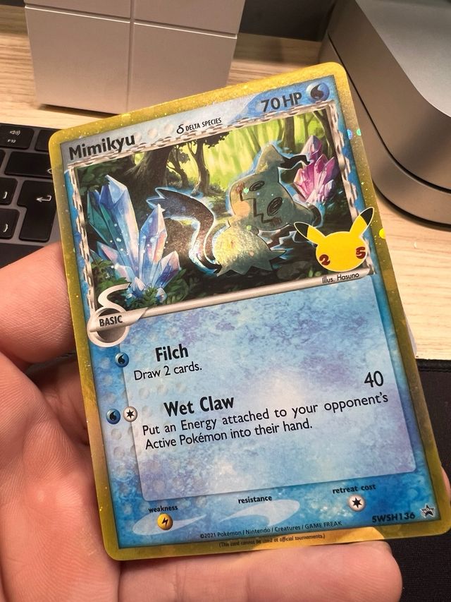 3 Cartas Pokémon Celebraciones