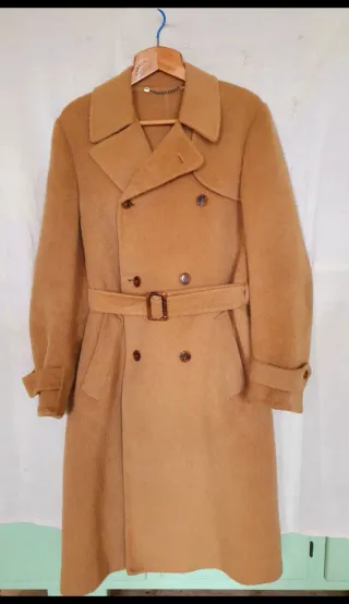 Cappotto vintage alpaca e lana