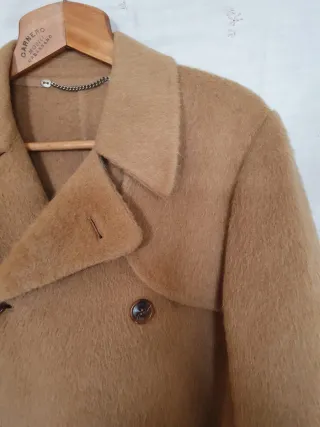 Cappotto vintage alpaca e lana