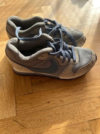 Zapatillas Nike Niñ@ Talla 36 Azul/Gris