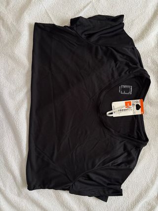 Camiseta técnica negra Talla M