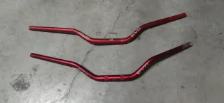 Manillar Moto 28mm Rojo