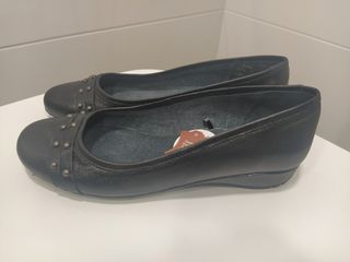 Manoletinas DI FONTANA Piel Talla 37