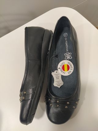 Manoletinas DI FONTANA Piel Talla 37