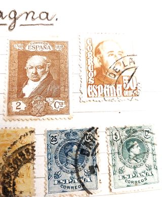 24 Francobolli Spagna