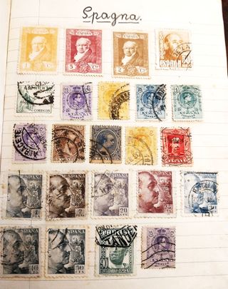 24 Francobolli Spagna