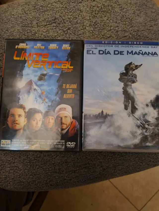 DVD Límite Vertical + El Día de Mañana