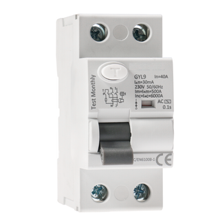 Diferencial 40A 30mA 2P 6kA Clase AC