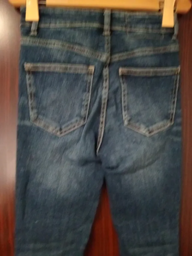 Vaqueros chica azules