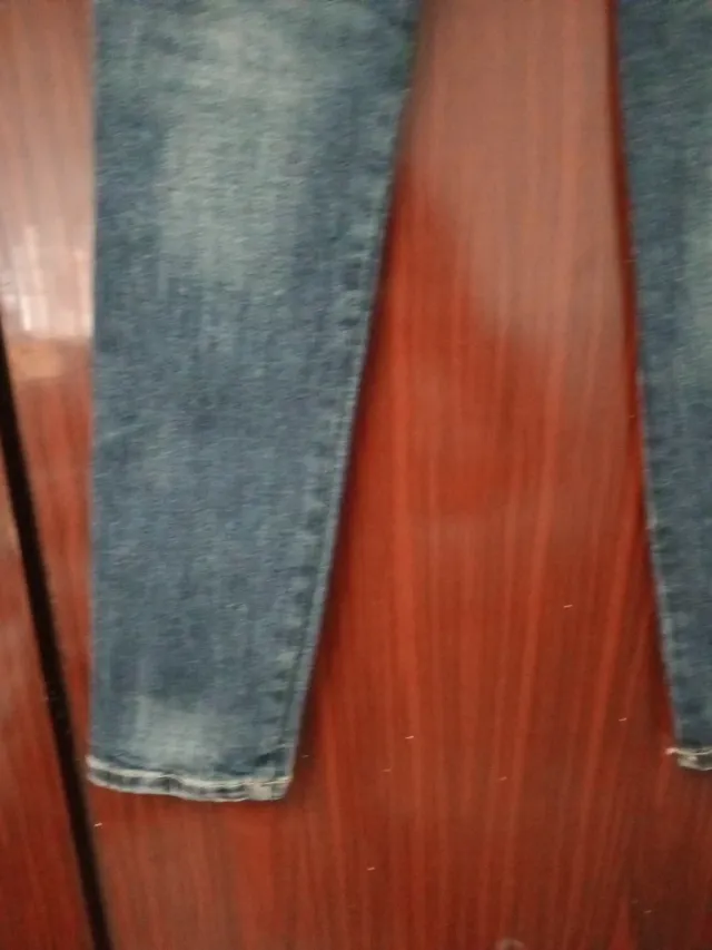 Vaqueros chica azules