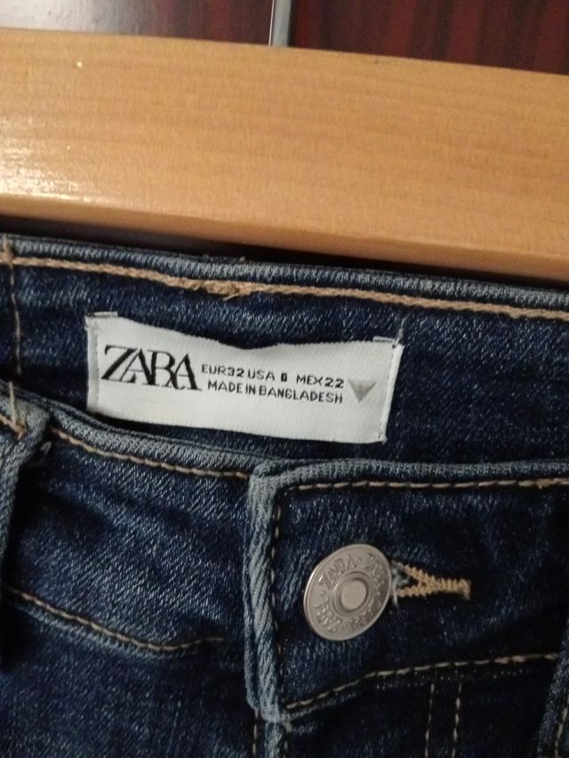 Vaqueros chica azules