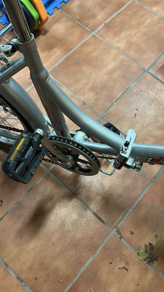 Bicicleta Plegable Urban Concept Plata