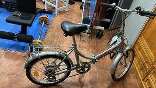 Bicicleta Plegable Urban Concept Plata