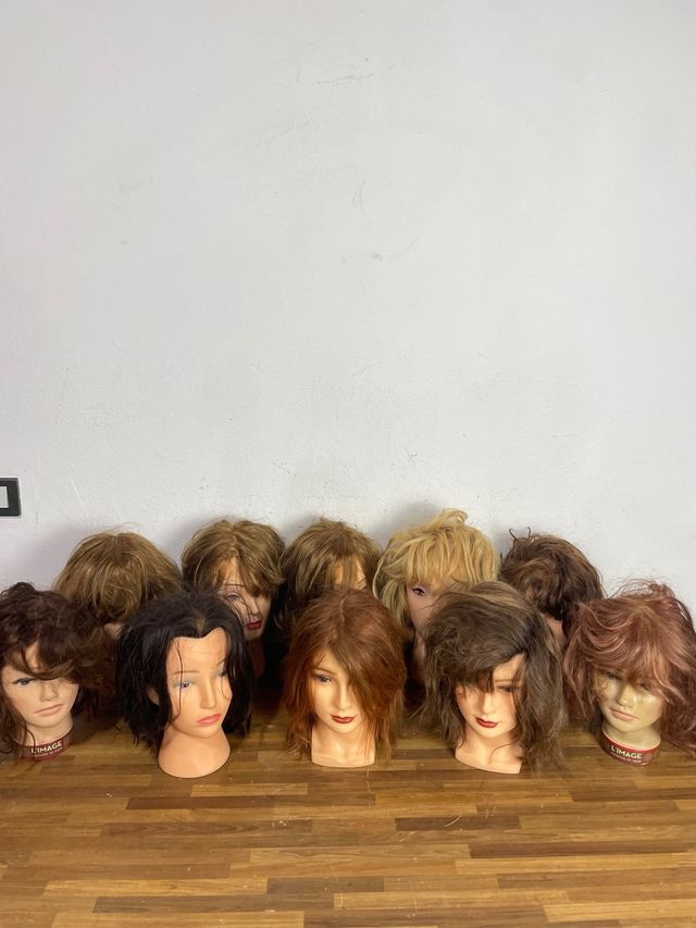 Lotto 10 Testine Studio Parrucchieri