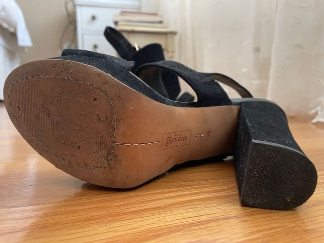 Zapatos de tacón negros