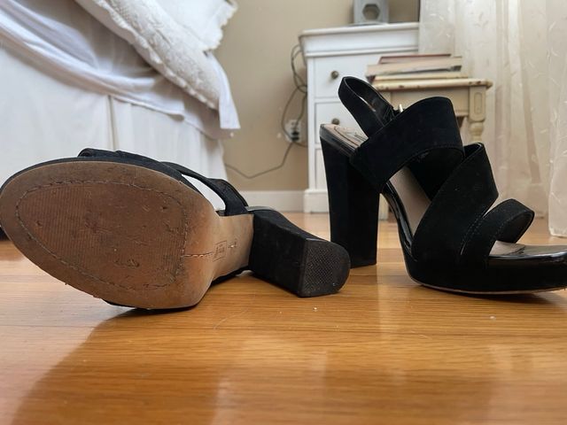 Zapatos de tacón negros