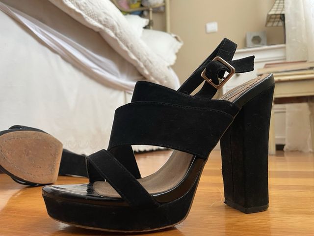 Zapatos de tacón negros