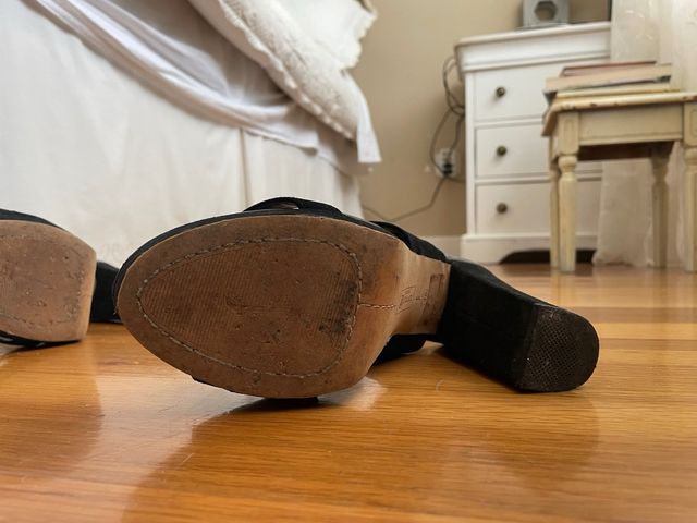 Zapatos de tacón negros